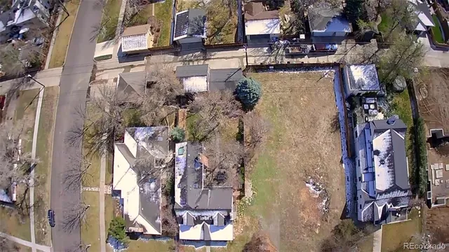 a view of a city with tall buildings