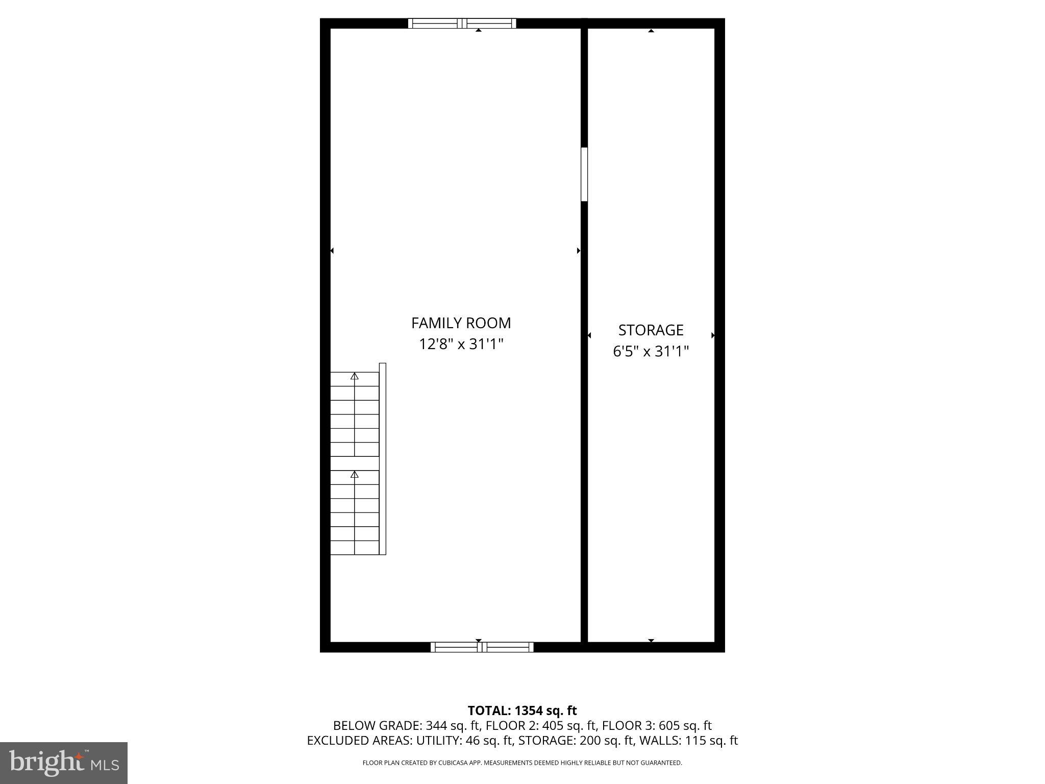 73 G Street Southwest, Unit 103 Washington, DC 20024 - Photo 12 of 35 a picture of a floor plan