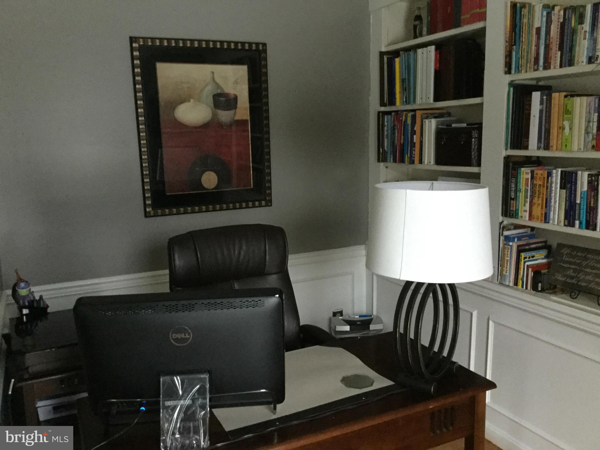 3003 Northern Dancer Road Bowie, MD 20721 - Photo 13 of 20 Office/Library with Built-In Bookshelves