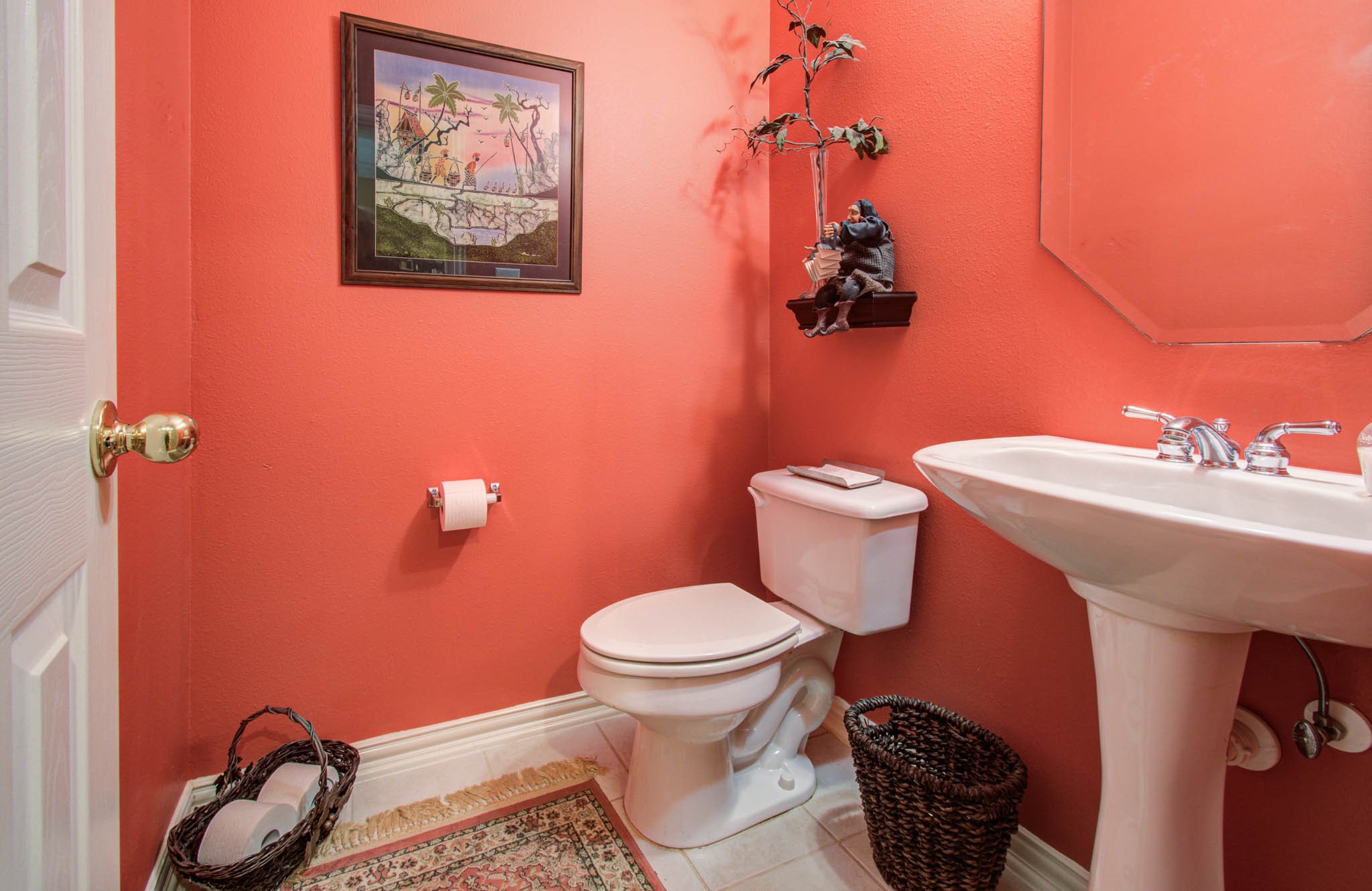 10318 Cadena Court Spring, TX 77379 - Photo 8 of 47 Downstair's half bath