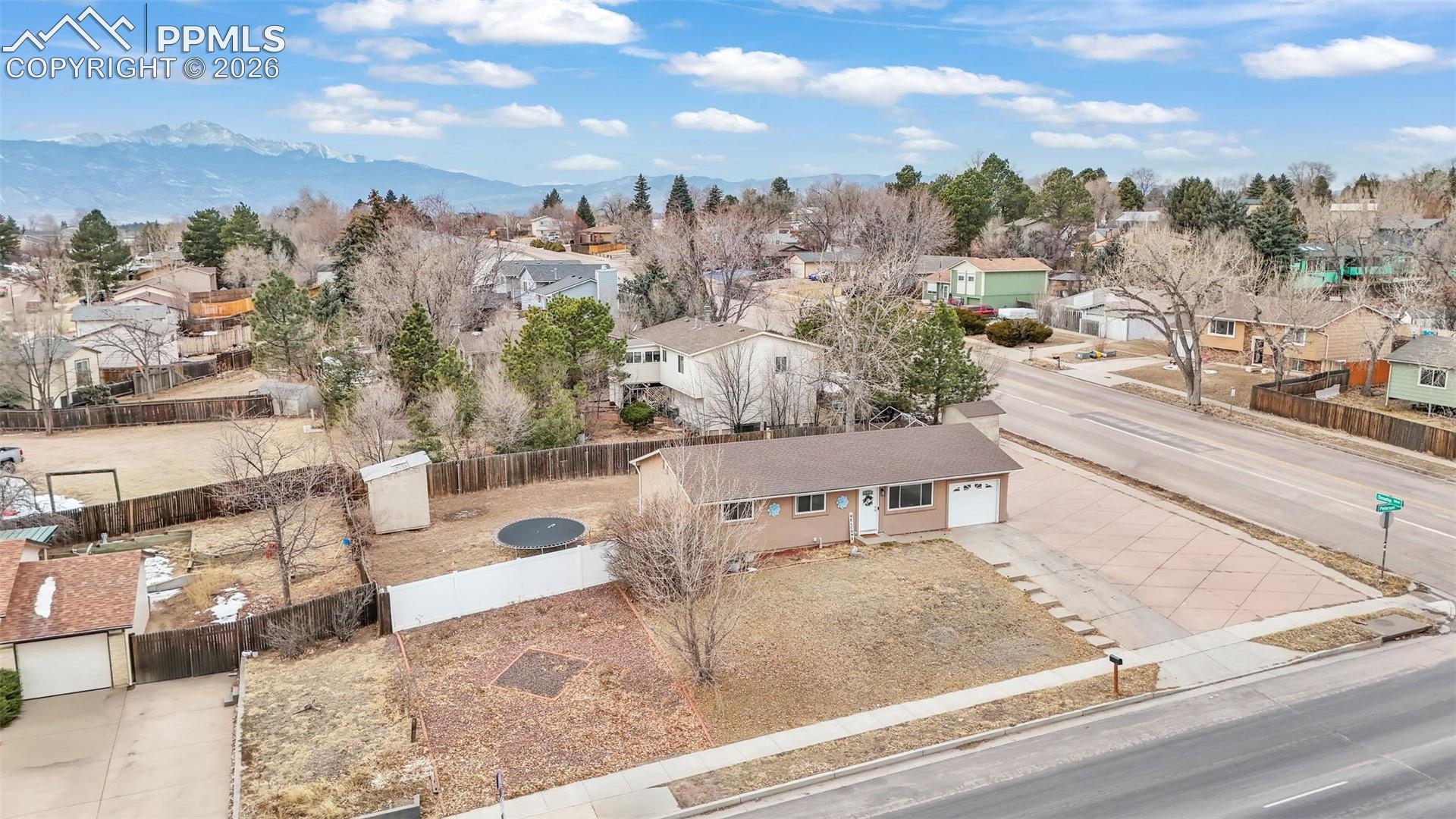 1498 Peterson Road Colorado Springs, CO 80915 - Photo 40 of 44 Aerial view of residential area