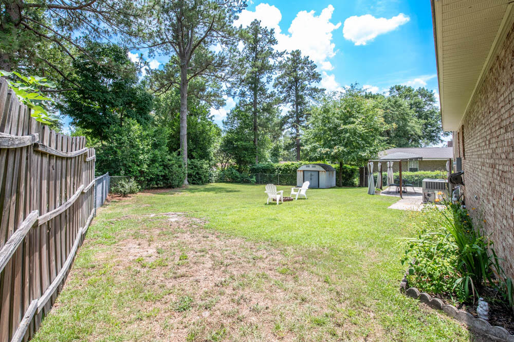 1841 Bolin Road North Augusta, SC 29841 - Photo 31 of 36 Fully fenced backyard with double gate on the side!