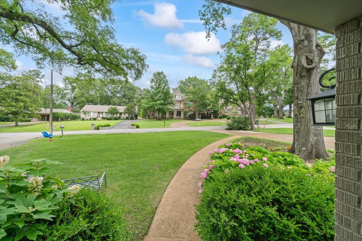 5283 Cole Road Memphis, TN 38120 - Photo 6 of 35 a view of a park with large trees
