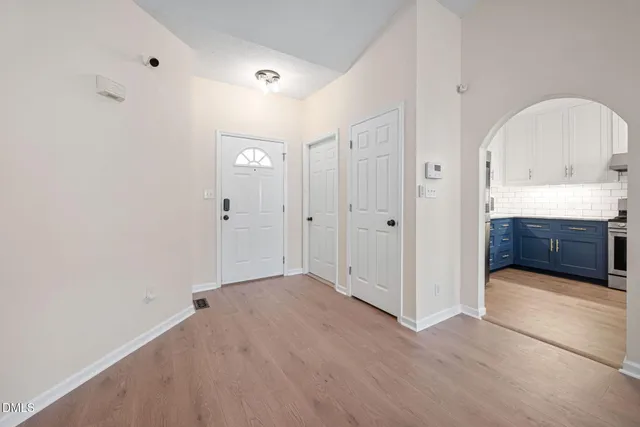 a view of outdoor space and deck