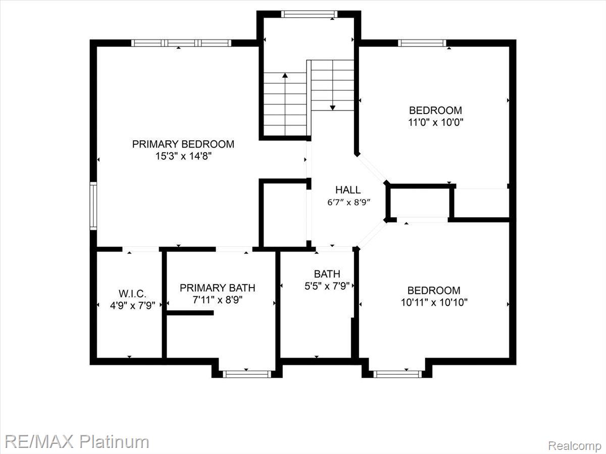 3980 Byron Road Howell, MI 48855 - Photo 45 of 47 Second Level Floor Plan.