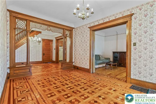 a living room with a couch