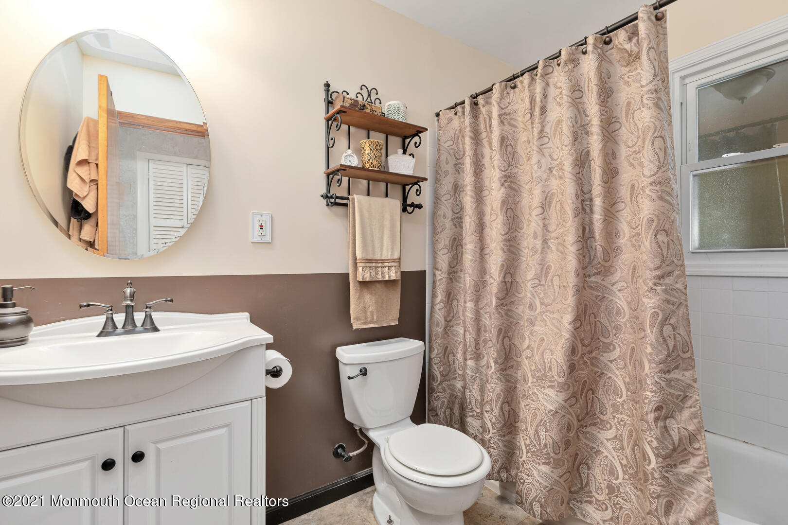 110 Bethany Road Hazlet, NJ 07730 - Photo 17 of 22 a bathroom with a toilet a sink and a mirror
