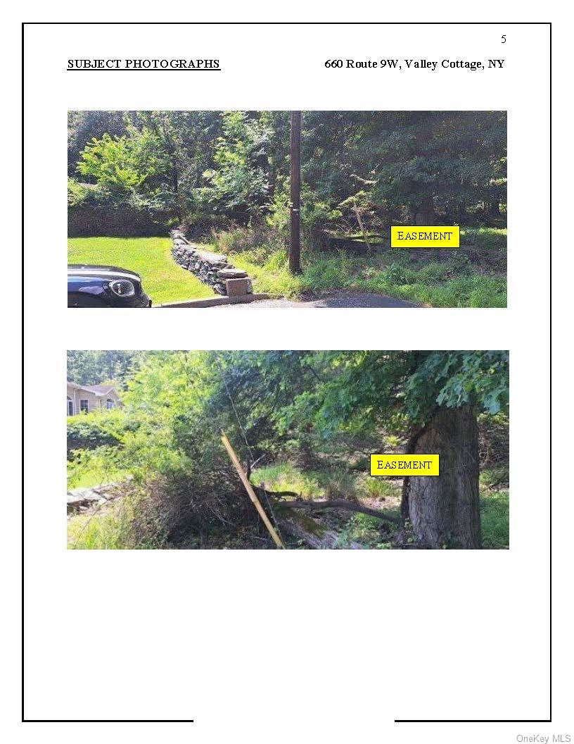 660 Rte 9W Valley Cottage, NY 10989 - Photo 2 of 9 View of a document with a collage of images