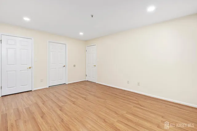 wooden floor in a room