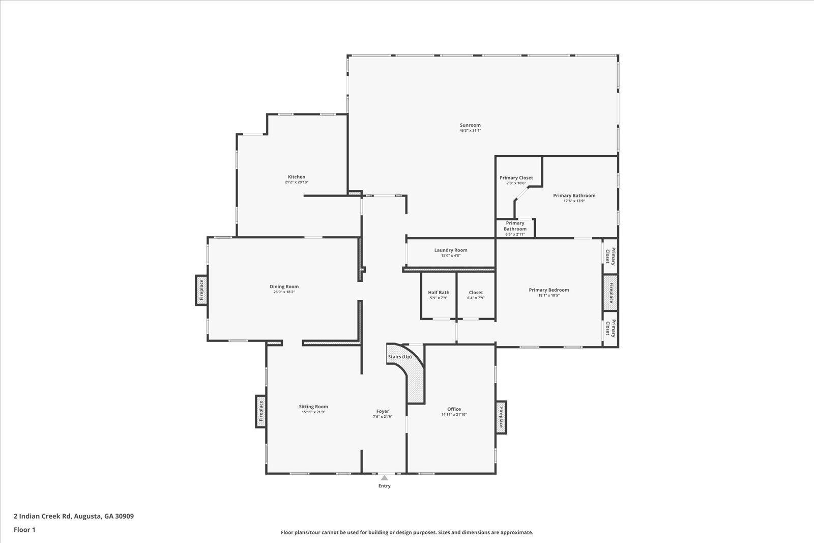 2 Indian Creek Road Augusta, GA 30909 - Photo 72 of 74 002-Floor-1