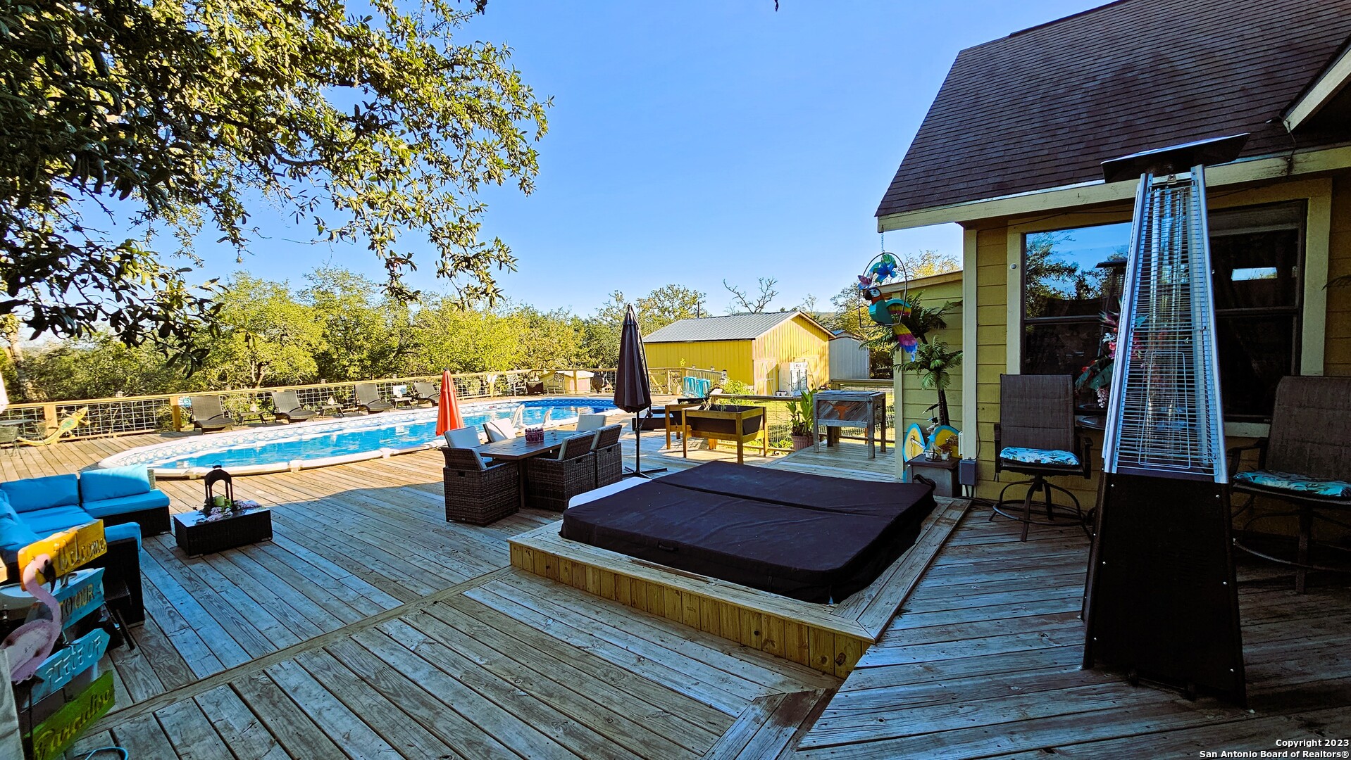 3245 Fm 470 Bandera, TX 78003 - Photo 14 of 58 a view of outdoor space yard deck and patio
