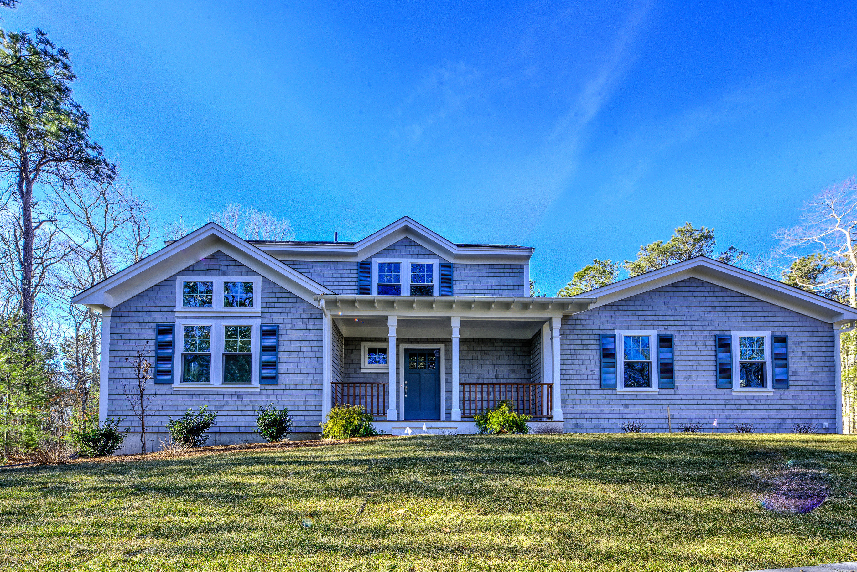 17 Alma Road Mashpee, MA 02649 - Photo 2 of 21 a view of a brick house with a yard