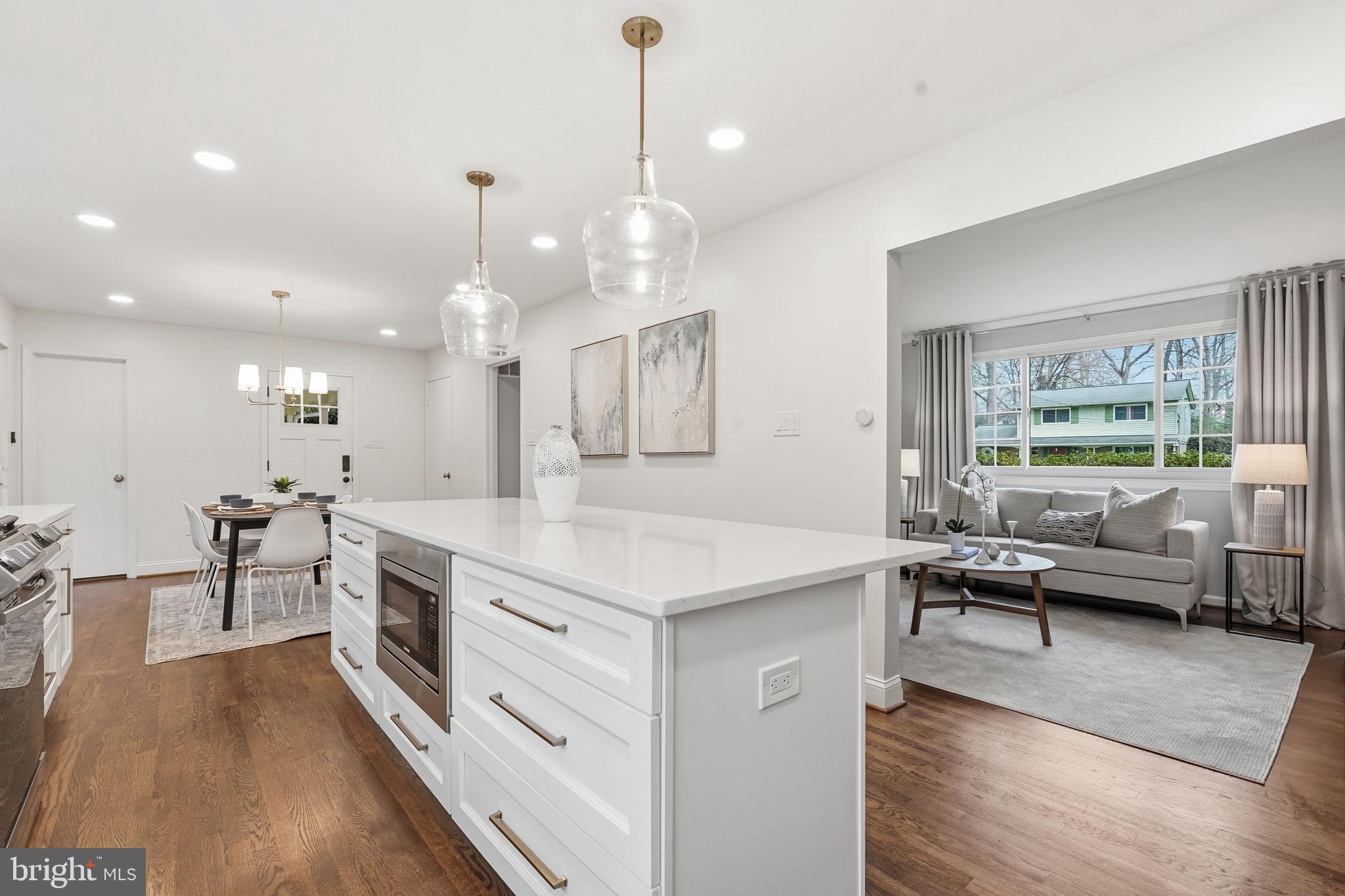 5506 Kempton Drive Springfield, VA 22151 - Photo 6 of 26 Totally renovated kitchen
