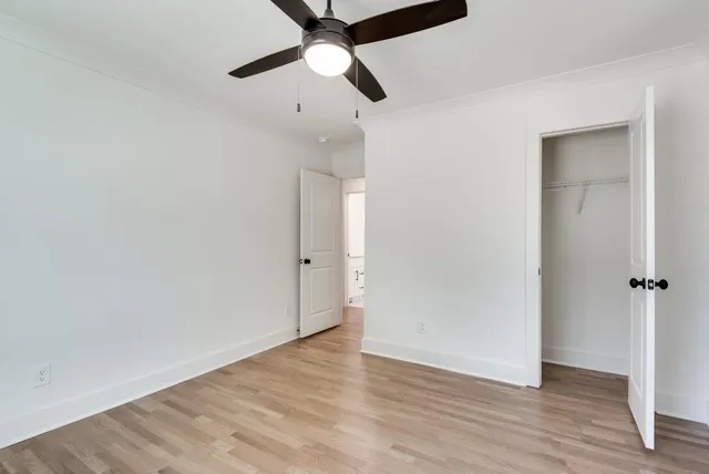 wooden floor in an empty room