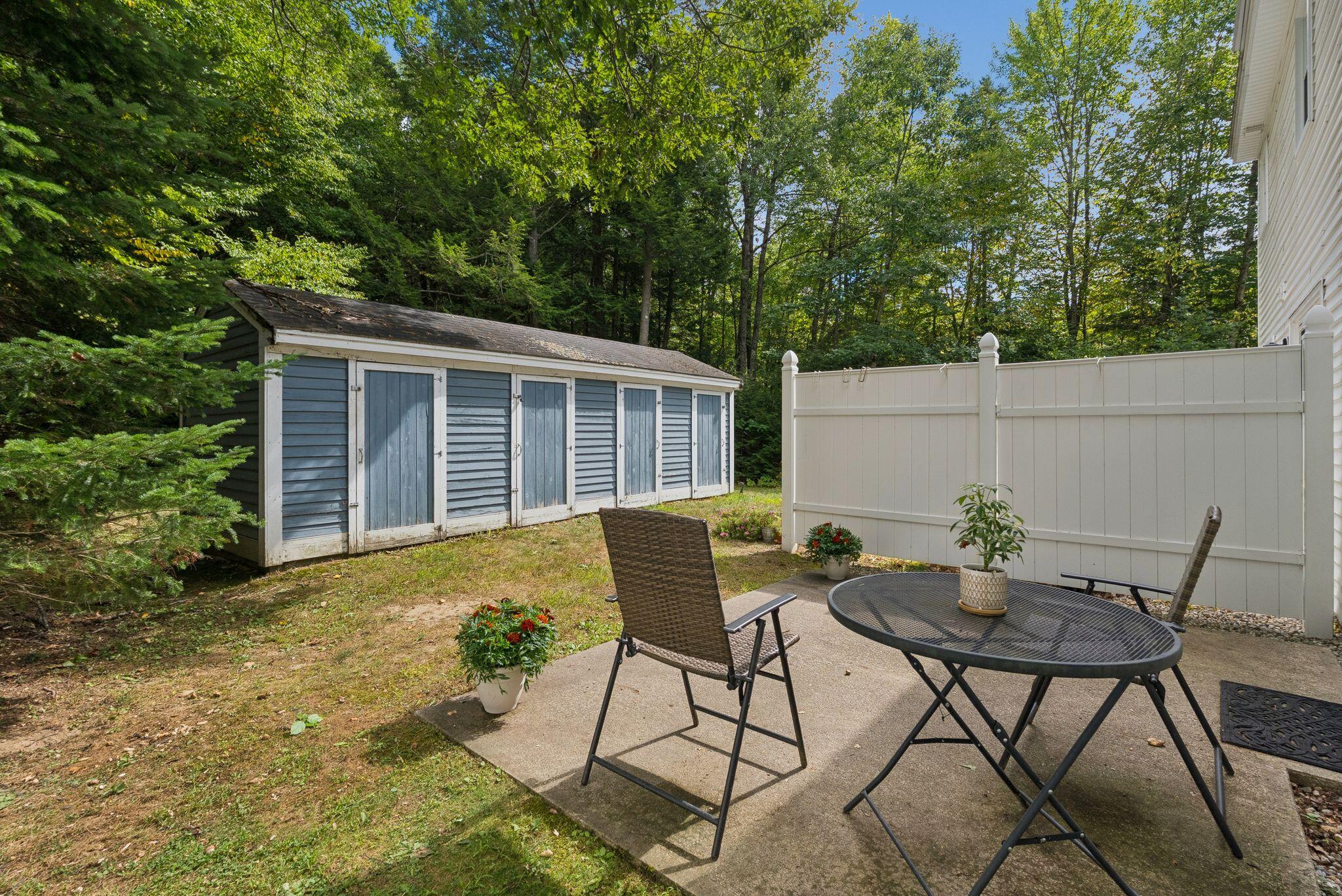 998 Pinkham Brook Road, Unit D Durham, ME 04222 - Photo 4 of 19 Private Patio
