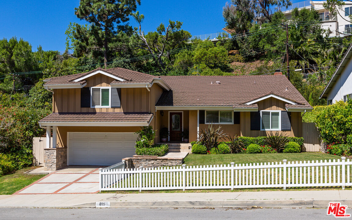 front view of a house with a porch