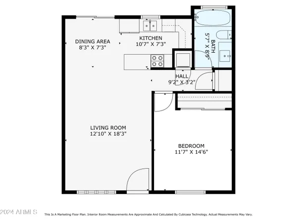 $1,400 | 502 East Roanoke Avenue, Unit 3, Phoenix, AZ 85012