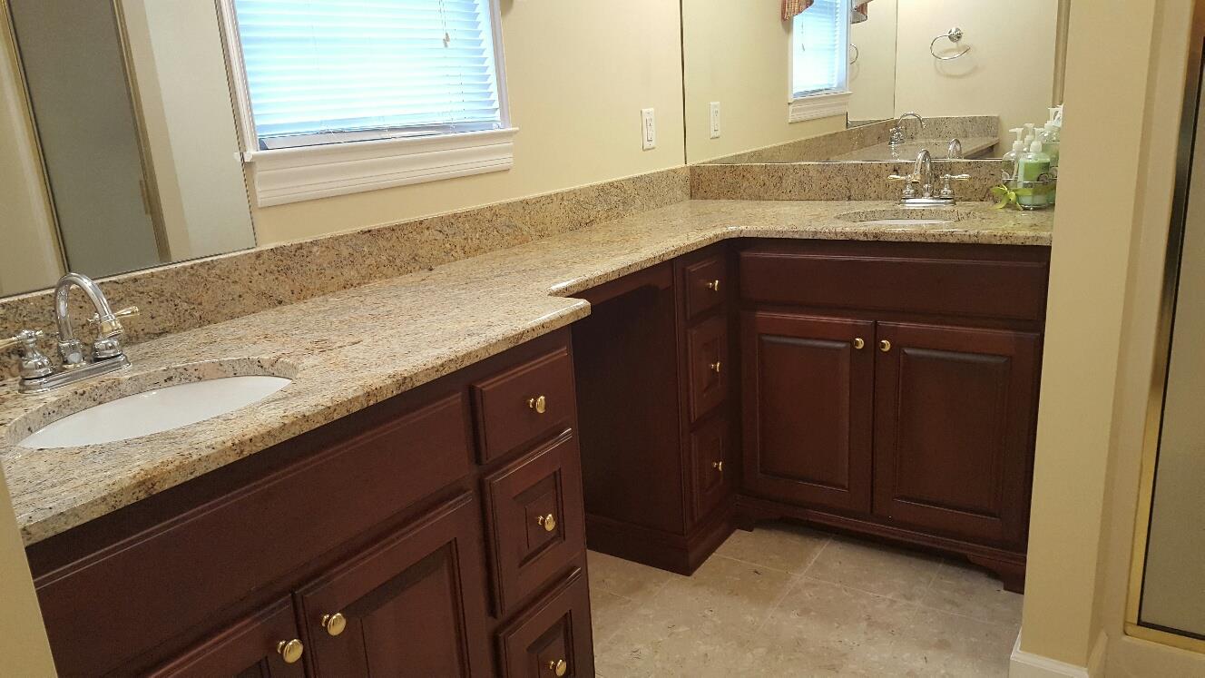 7118 Fernvale Road Fairview, TN 37062 - Photo 23 of 29 a bathroom with a granite countertop sink and a mirror