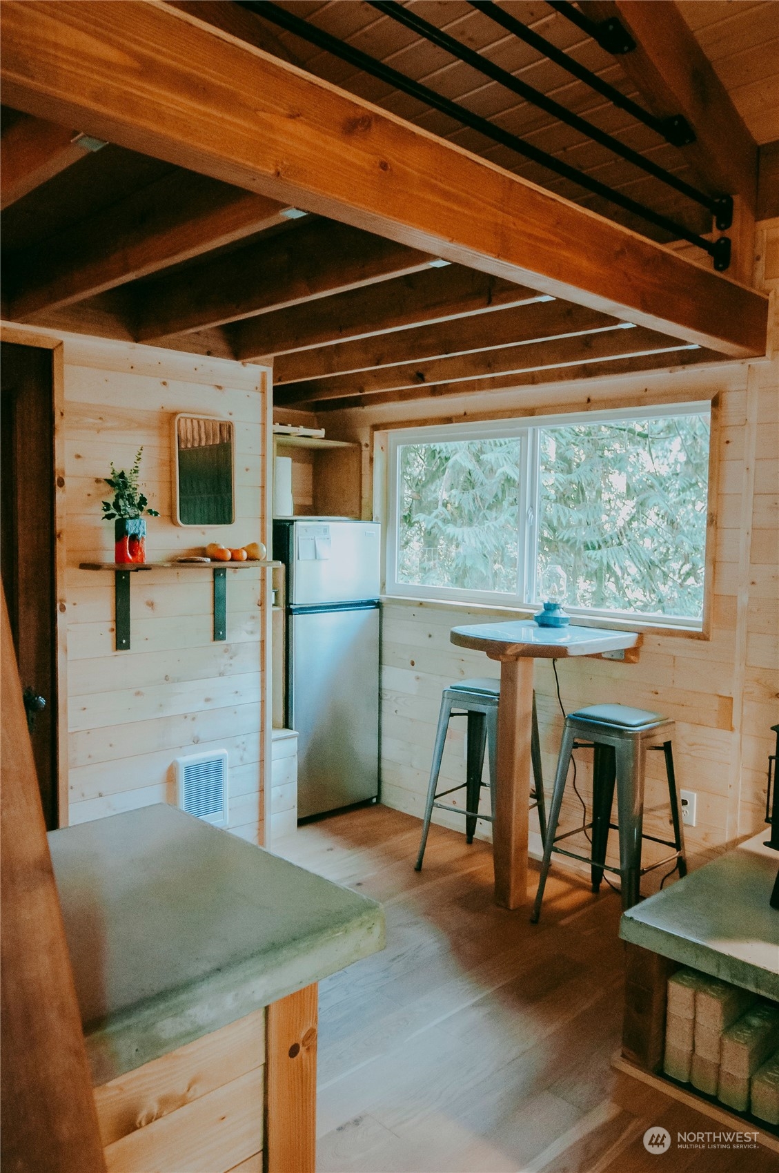 51822 South Riverside Road Gold Bar, WA 98251 - Photo 16 of 40 a view of kitchen with furniture and large window