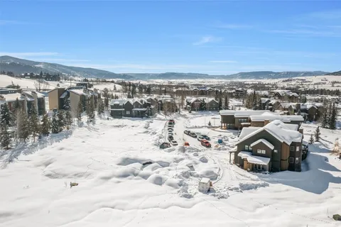 a view of a city with tall buildings