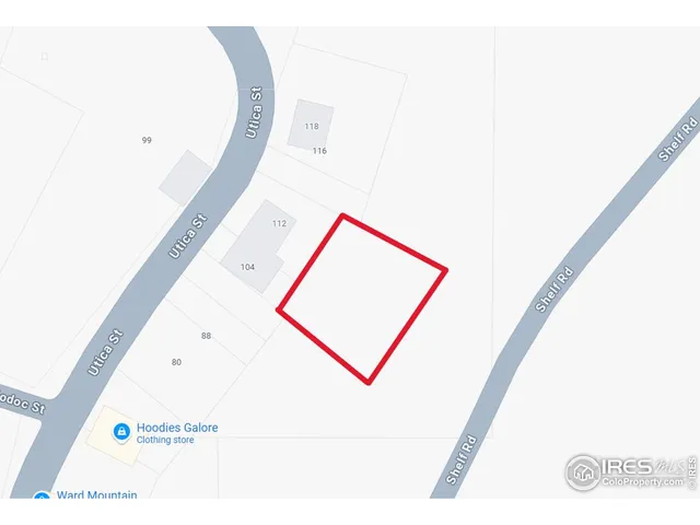 $40,000 | 0 Utica Street, Ward, CO 80481