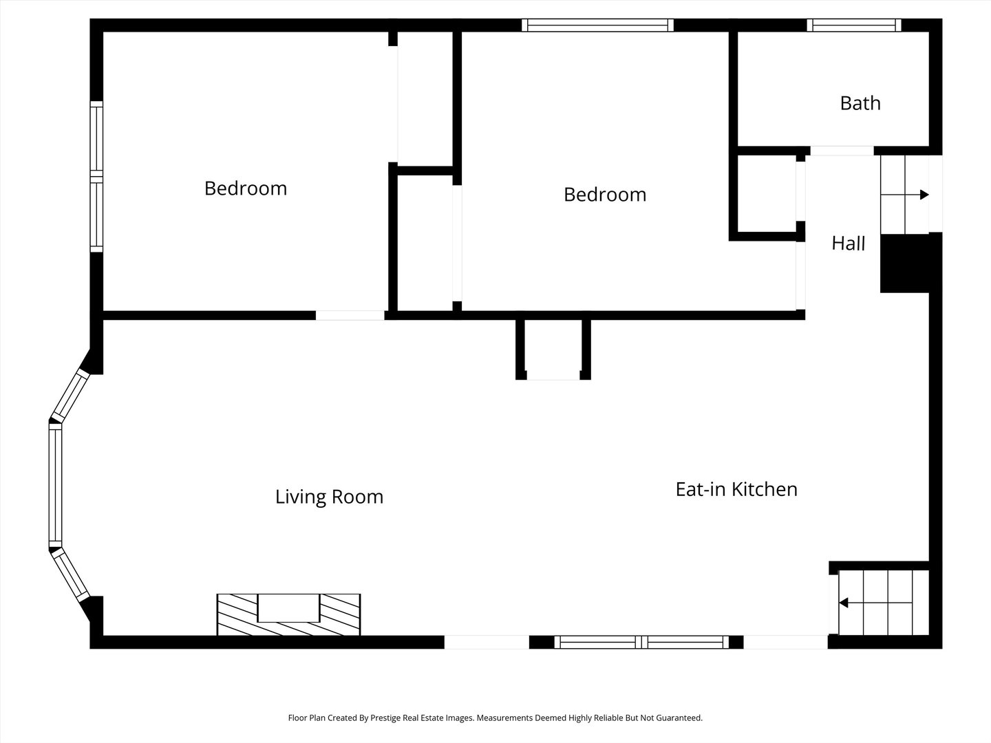 16619 Marshfield Avenue Markham, IL 60428 - Photo 39 of 41 a picture of a floor plan