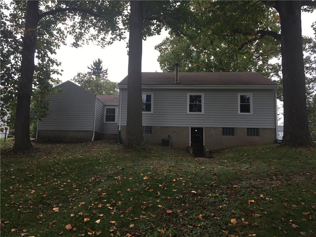 1110 Tuscarawas Road Beaver, PA 15009 - Photo 23 of 24 View of rear of the home showing the treed back yard.