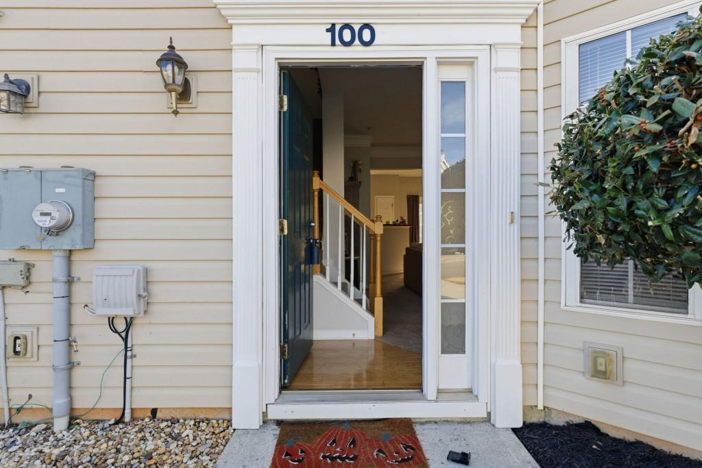 100 Benfield Circle Southeast Cartersville, GA 30121 - Photo 7 of 24 a view of a entryway door of the house