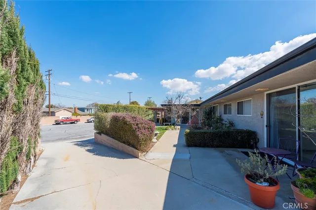 a view of a flower pot