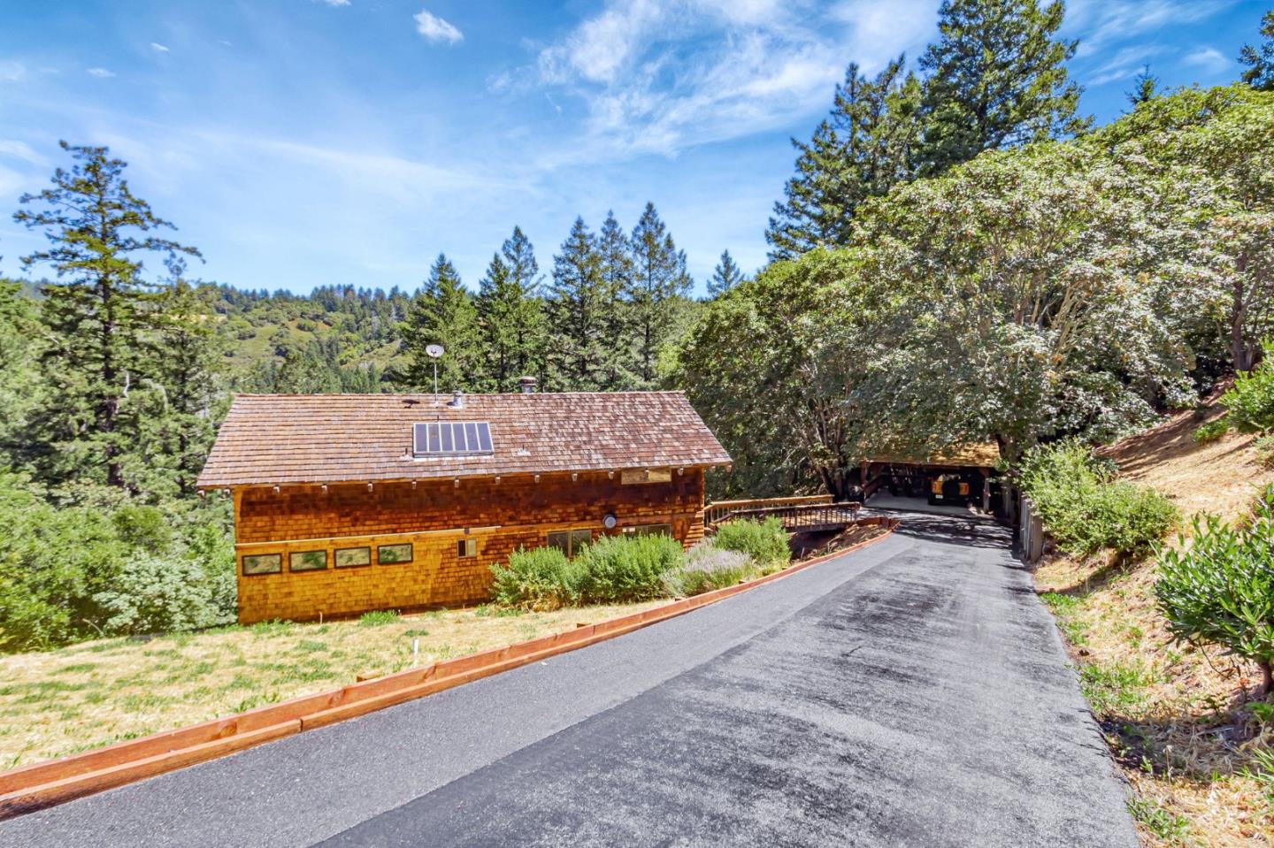 855 Oak Ridge Road Los Gatos, CA 95033 - Photo 63 of 73 a view of a street with a house in the background