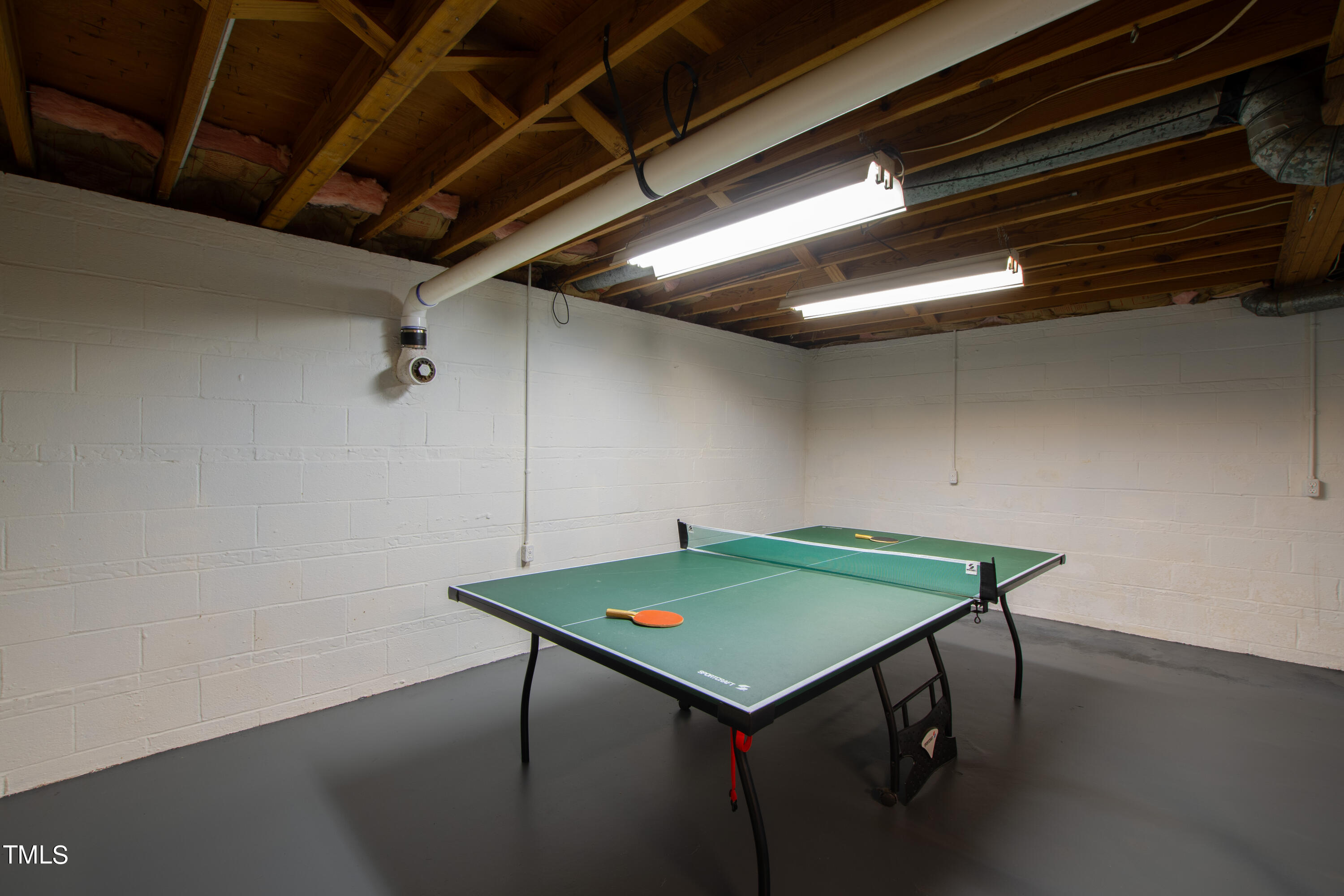 4832 Latimer Road Raleigh, NC 27609 - Photo 29 of 47 a room with pool table and windows