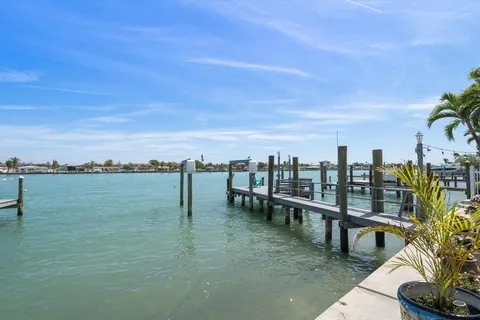 a view of a lake with outdoor space