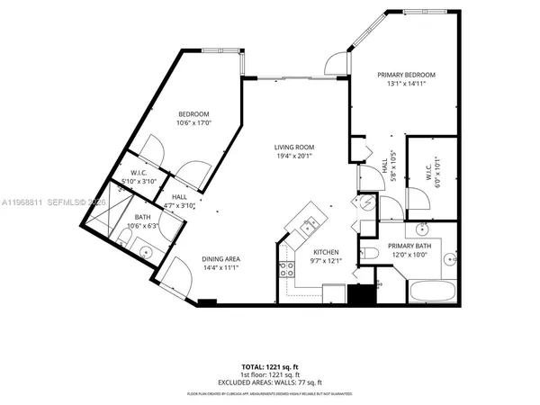 $4,500 | 19900 East Country Club Drive, Unit 616, Aventura, FL 33180