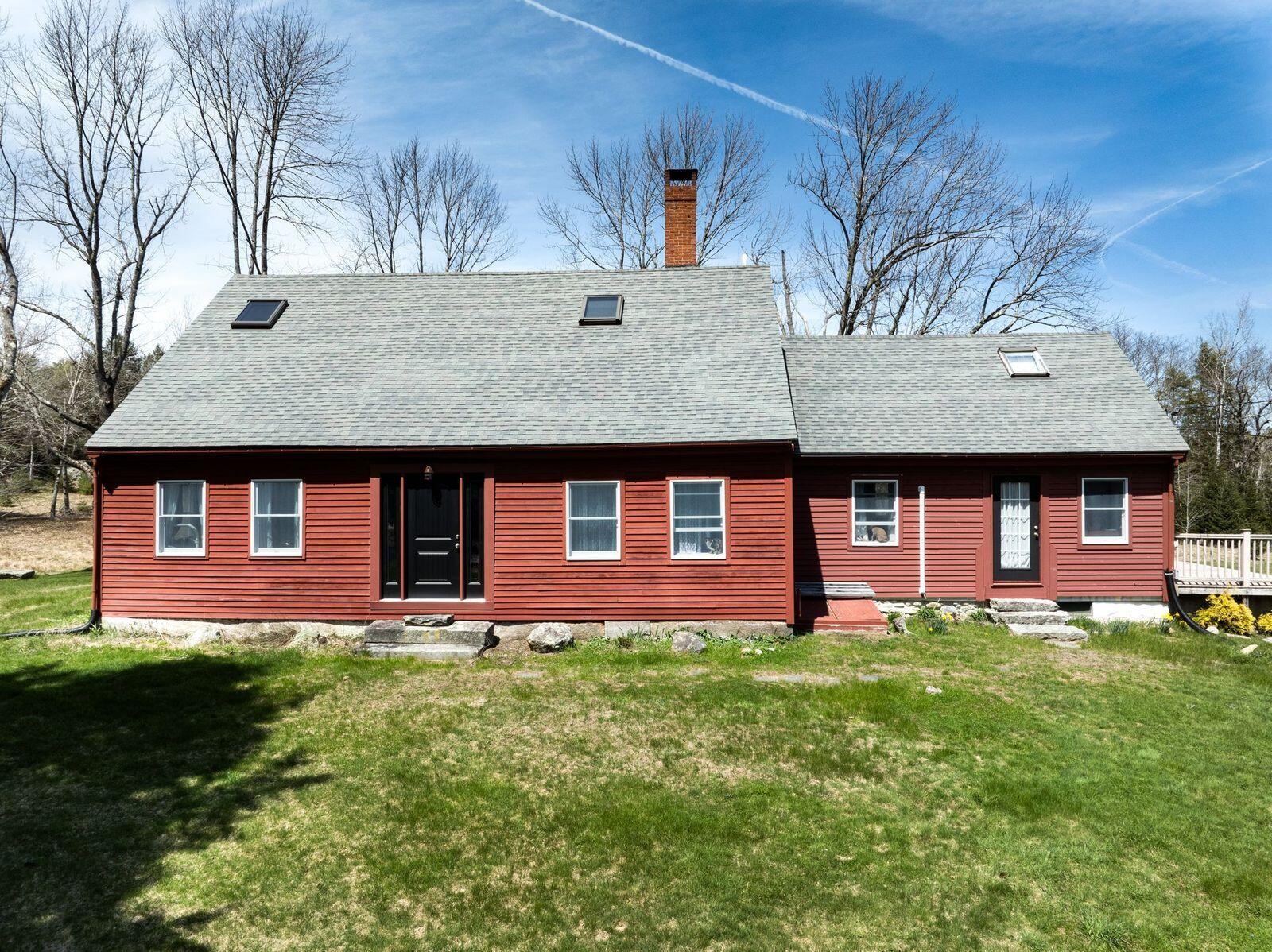 676 Cathance Road Topsham, ME 04086 - Photo 2 of 34 676 Cathance aerial close front