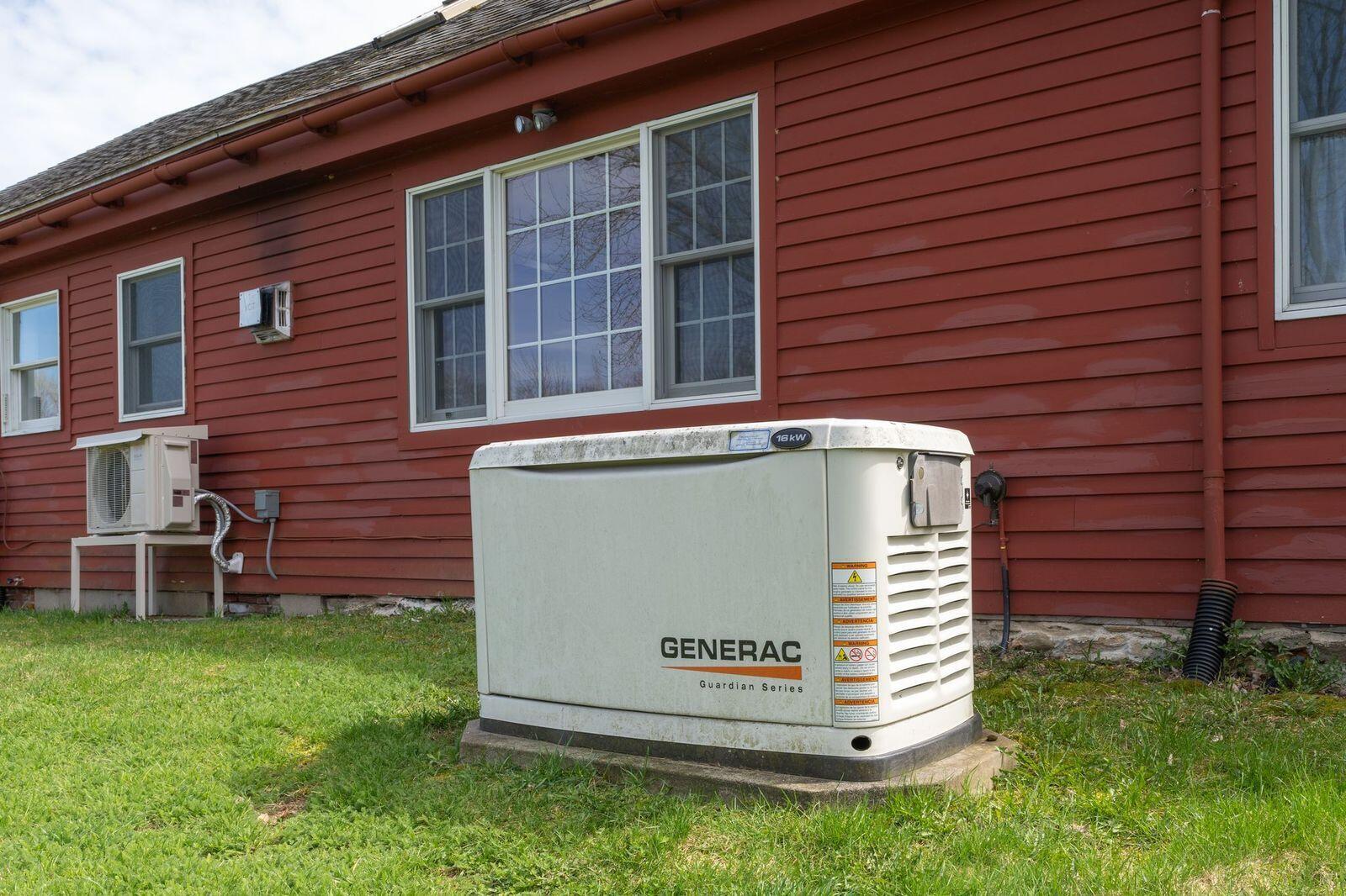 676 Cathance Road Topsham, ME 04086 - Photo 32 of 34 676 Cathance generator & heat pump