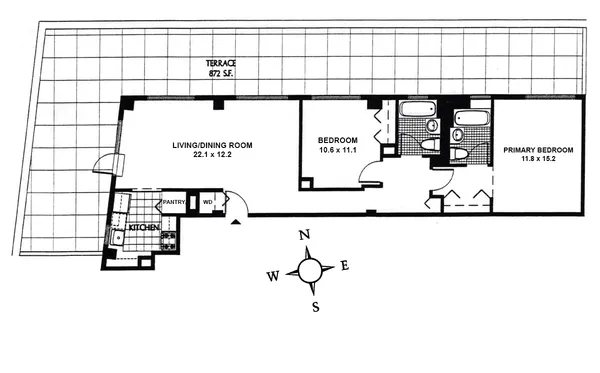 $849,000 | 300 West 145th Street, Unit 7D | Central Harlem