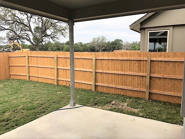 1509 Hamiltons Way Leander, TX 78641 - Photo 30 of 34 backyard with covered patio