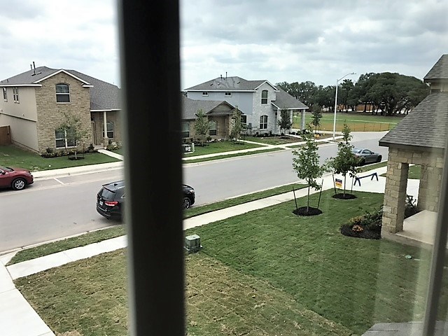1509 Hamiltons Way Leander, TX 78641 - Photo 32 of 34 view of park from upstairs bedroom