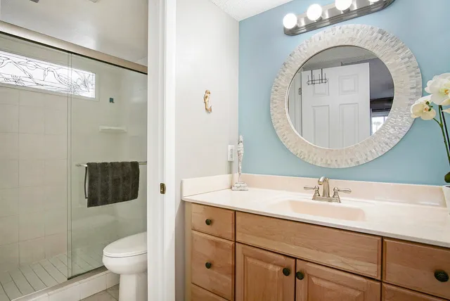 a car parked in front of a house