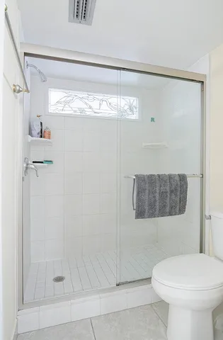 a view of a city and an ocean view