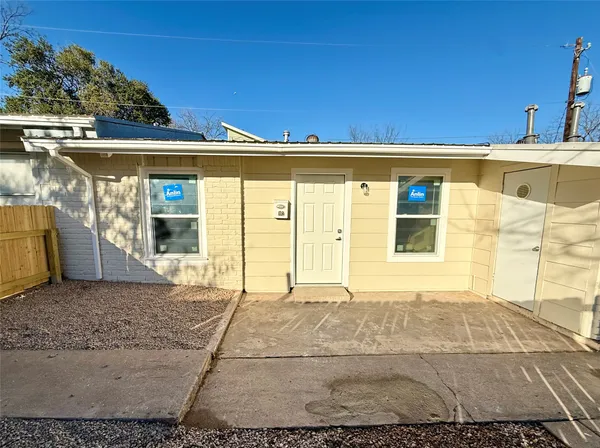 a view of a house with a outdoor space
