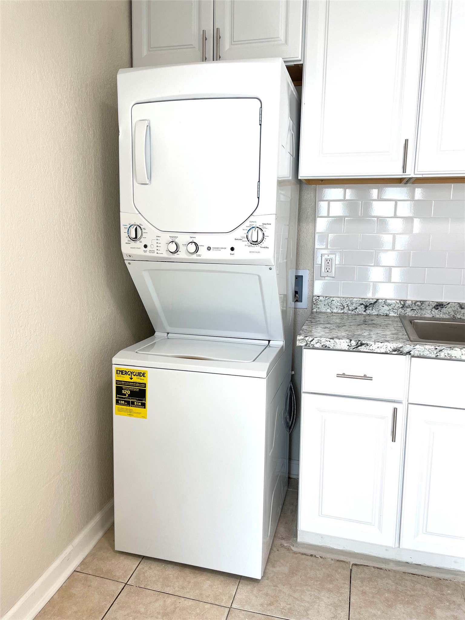 6510 Hickman Avenue, Unit 102 Austin, TX 78723 - Photo 23 of 32 stacked washing machine and dryer