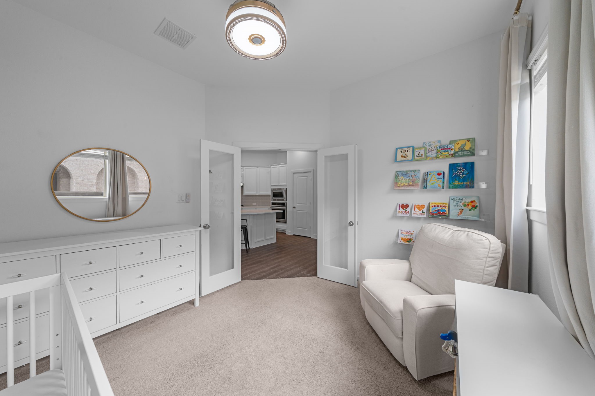 15119 Barbado Ridge Trail Cypress, TX 77433 - Photo 13 of 37 Situated just off the main living area, this versatile studio/home office is framed by elegant glass French doors that offer a perfect balance of privacy and visual connectivity to the rest of the home.