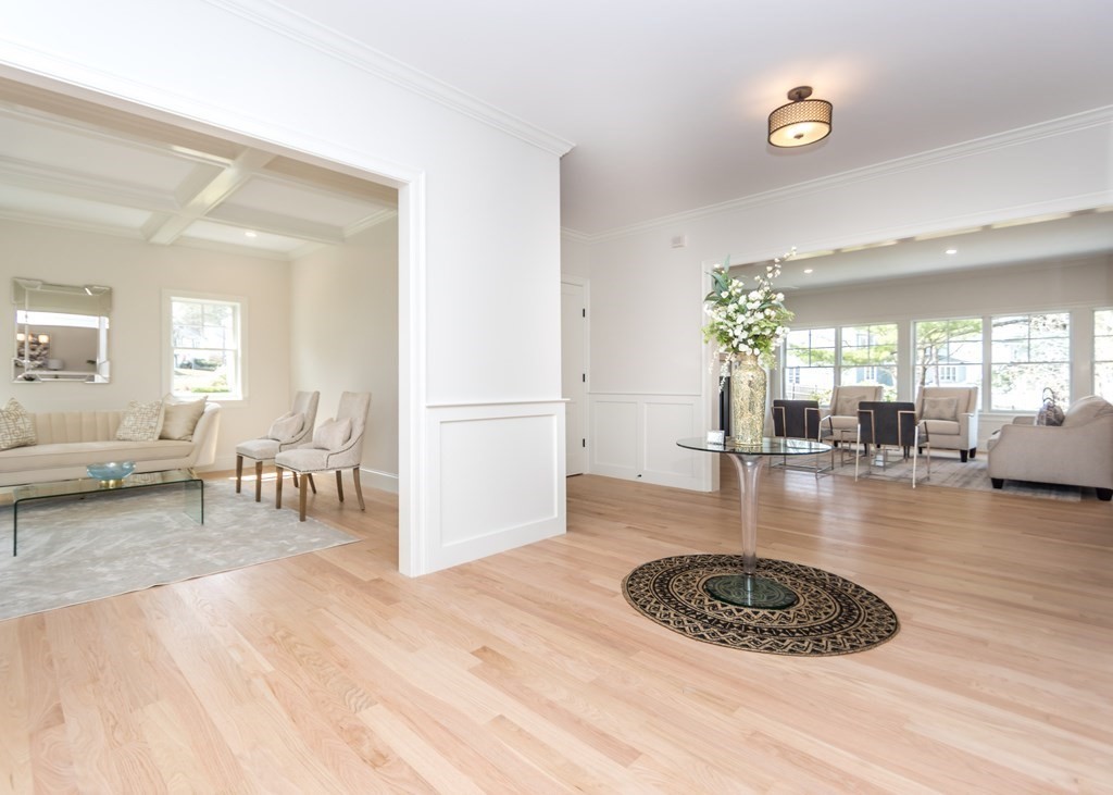 50 Nardone Road Needham, MA 02492 - Photo 4 of 37 a view of a livingroom with furniture and wooden floor