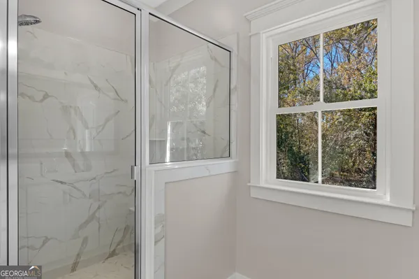 a view of a window in a room