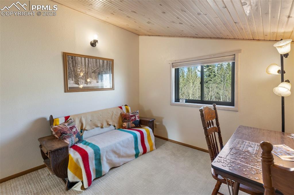 2387 Buffalo Ridge Road Como, CO 80456 - Photo 18 of 50 a living room with furniture and a window