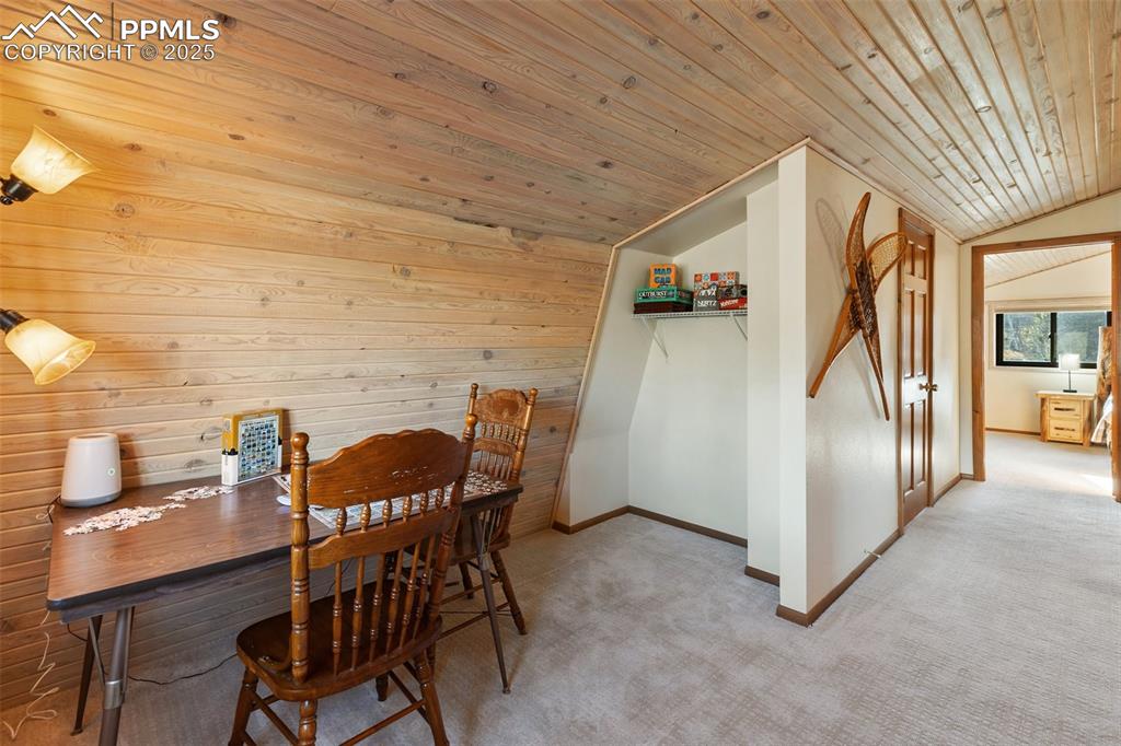 2387 Buffalo Ridge Road Como, CO 80456 - Photo 19 of 50 a patio with table and chairs and potted plants
