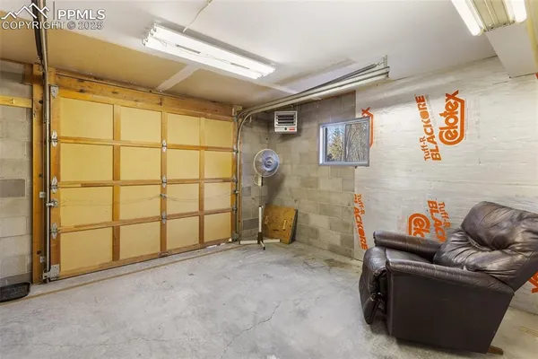 a view of storage and utility room