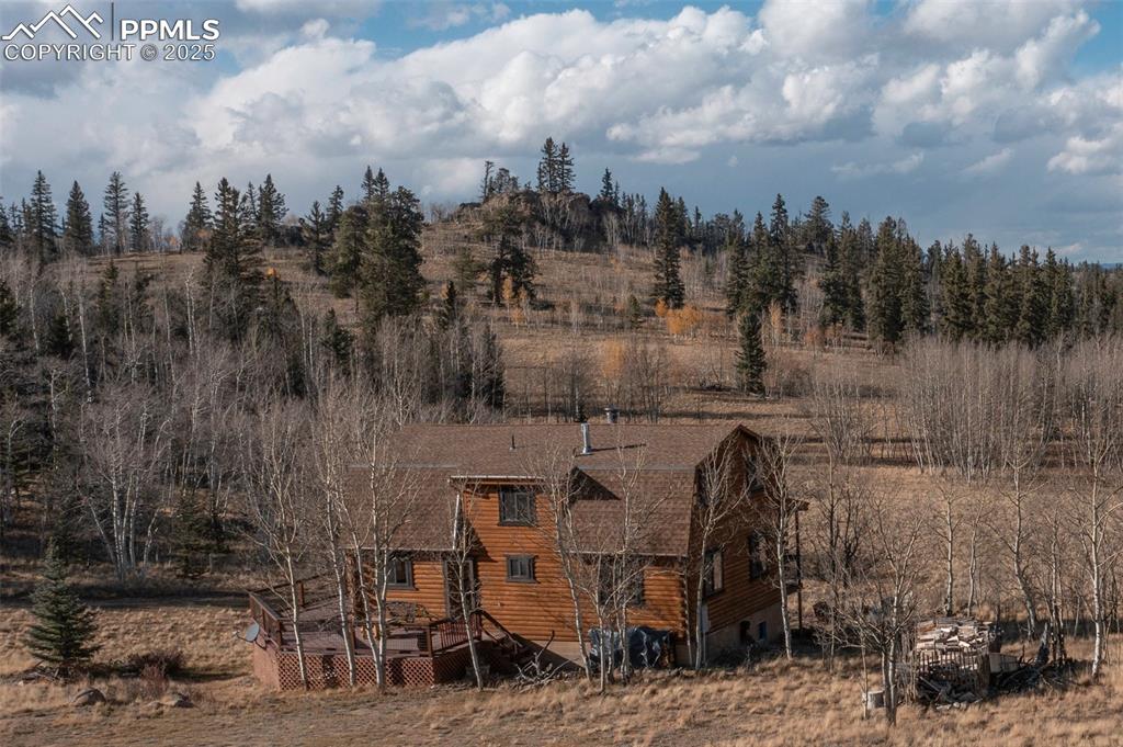 2387 Buffalo Ridge Road Como, CO 80456 - Photo 38 of 50 a view of a lake in middle of the forest