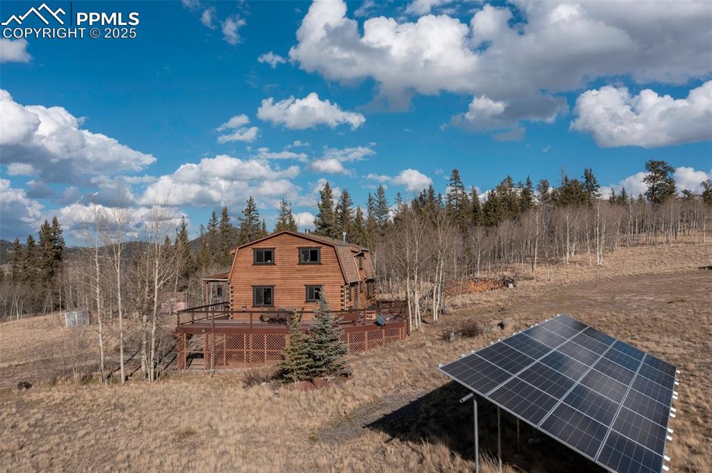 2387 Buffalo Ridge Road Como, CO 80456 - Photo 45 of 50 a view of a backyard with sitting area